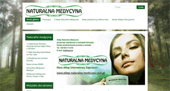 Desktop Screenshot of naturalna-medycyna.com.pl